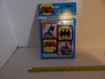 Unique #1740 Batman Party Favors Sliding Puzzles 1982 Moc. Fixed Price $25.00.