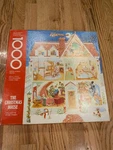 Rare Vintage Springbok Christmas Puzzle "the House" 1000 Pc. Complete. Fixed Price $199.99.