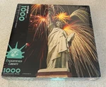 Enlightened Liberty (springbok) -- 1000 Piece Jigsaw Puzzle Sealed. Fixed Price $27.99.