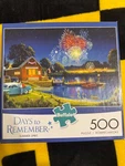Buffalo Days To Remember Summer Spirit Puzzle, 500 Pcs 21.25X15", Lake Side, New. Fixed Price $20.00.