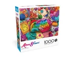 Buffalo Games Jigsaw Puzzle; Vintage Knitting By Aimee Stewart; 1000 Pcs. Fixed Price $14.95.