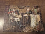 Pastime Wooden Jigsaw Picture Puzzle Parker Bros 200+ Piece Antique Incomplete. Fixed Price $85.00.