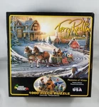 White Mountain Terry Redlin Pleasures Of Winter Jigsaw Puzzle 1000 Piece Snow. Fixed Price $11.98.