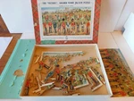 Victory Brand 1930S Wood, Wooden Soldier Jig-saw Puzzle, Multi-piece Boxed Set. Fixed Price $18.99.