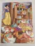 Parker Brothers Disney Snow White & Seven Dwarfs 200 Puzzle Missing One. Fixed Price $14.40.