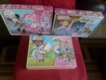 Brand New Disney 3-WOODEN Puzzle Set Lot. Fixed Price $100.00.