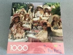 Lot 3 Springbok Puzzles - Dolls Tea Party Beary Christmas The Shop. Fixed Price $49.95.