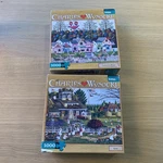 1000PC Puzzle Lot Charles Wysocki Buffalo Games Love Confection Street. Fixed Price $17.00.
