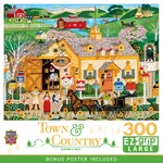Masterpieces - Town & Country Feather Nest 300 Ez Grip Jigsaw Puzzle. Fixed Price $16.99.