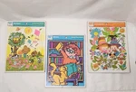 Vintage Whitman Kids Puzzles 1970S Frame Tray Giordano Lot Of 3. Fixed Price $11.00.