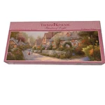 Thomas Kinkade Cobblestone Village 700 Piece Panoramic Puzzle 2007 New. Fixed Price $12.99.