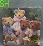 Vintage 1985 Hoyle Jigsaw Puzzle Teddy Bear 550PCS 18"X24" Buttons & Bows Sealed. Fixed Price $12.00.