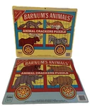 Vintage Nabisco Barnum's Animal Crackers Puzzles 1986 Cadaco No. 504 Lot Of 2. Fixed Price $13.98.
