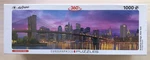 Eurographics Airpano 360 Brooklyn Bridge New York 1000 Piece Puzzle 39" X 13". Fixed Price $18.00.