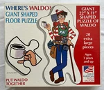 Vintage Great American Puzzle Factory "where's Waldo?" Giant Shaped Floor. Fixed Price $22.00.