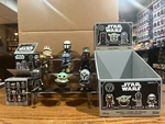 Mystery Mini Star Wars, Empire, Solo, Last Jedi, Rise, Mandalorian 1 & 2, New. Fixed Price $15.00.