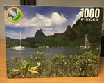 Leap Year "cook's Bay, Moorea, Tahiti" 1000 Piece World Puzzle.. Fixed Price $9.99.