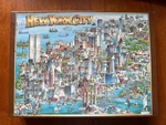Vintage 1988 New York City 504 Piece Puzzle Made Usa Buffalo Games Twin Towers. Fixed Price $17.99.