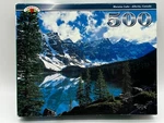 Jigsaw Puzzle Moraine Lake Alberta Canada 500 Pieces Landoll New Vintage 1997. Fixed Price $11.99.