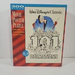 Vintage Disney 101 Dalmatians Movie Poster Puzzle 300 Piece Golden 5155 Unopened. Fixed Price $18.66.