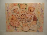 Mary's Bears Tea Party Picnic 500 Jigsaw Puzzle Springbok Teddy Sealed 1997. Fixed Price $29.89.