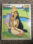 Vintage Playskool Disney Pocahontas 8-PIECE Wooden Puzzle 241-04 Complete B6. Fixed Price $15.00.