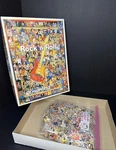 White Mountain - Rock N' Roll 1000 Piece Puzzle Complete. Fixed Price $18.00.