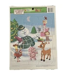 Vtg Island Of Misfit Toys Frame Tray Puzzle Golden Books Rudolph Reindeer 1998. Fixed Price $9.99.