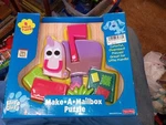 Vintage 1998 Fisher-price Tyco Viacom Nickelodeon Blue Clues Mailbox Puzzle. Fixed Price $30.00.