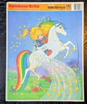 1983 Vintage Rainbow Brite Golden Hallmark Frame-tray Cardboard Puzzle 4536A-1. Fixed Price $19.99.