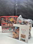 Buffalo Games Cats The Toy Cabinet 750 Piece Animal Jigsaw Puzzle. Fixed Price $30.00.