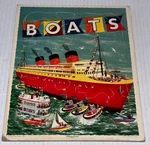 Vintage Playskool, Frame Tray Puzzle, (oceanliner, Tug Boats, Sailboat). Fixed Price $6.50.