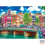 Roseart Kodak Premium Colorful Waterfront Buildings, Amsterdam Puzzle - 1000PC. Fixed Price $15.59.