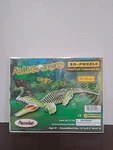Alligator 3D Puzzle 94 Peice Wood Craft Construction Kit New Sealed. Fixed Price $10.00.