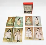 Doll Jigsaw Cardboard Puzzles In Box Set Of 4 Poster Shackman 1960S Complete. Fixed Price $20.00.