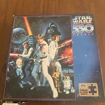 1996 Vintage Star Wars Puzzle Roseart 550 Piece New Hope. Fixed Price $11.69.