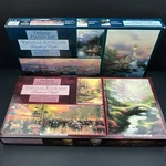 Thomas Kinkade Painter Of Light Deluxe Set Lot 2 - 6 New Total. Fixed Price $49.98.