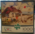 Buffalo Games 1000 Piece "root Beer Break At The Butterfield's" Jigsaw Puzzle. Fixed Price $14.99.