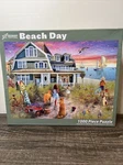 Vermont Christmas Company Beach Day 1000 Piece Jigsaw Puzzle By David Maclean. Fixed Price $20.00.