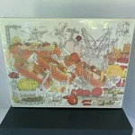 Sub Contractors Whimsical Vintage Jigsaw Puzzle 550-PIECE Bruce Johnson Sealed. Fixed Price $29.99.