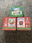 Set Of 3 Peanuts Usaopoly Christmas Puzzles - Sealed. 550 Pieces Each. Fixed Price $35.00.