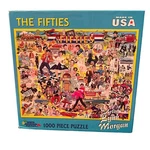 The Fifties Artist Lynn Morgan White Mountain Puzzles New & Sealed *made Usa*. Fixed Price $19.54.