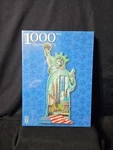 Statue Of Liberty Shaped Puzzle Fx Schmid 1000 Piece Factory Sealed. Fixed Price $15.00.