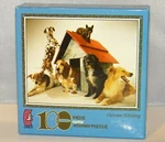 House Sitting 9" X 7" Mini Jigsaw Puzzle 100 Pcs Ceaco Dogs. Fixed Price $13.59.