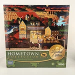 New Sealed Mega Puzzles Hometown Collection "harvest Moon Dance" Heronim 1000 Pc. Fixed Price $38.99.