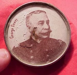 Rare 1 3/4 German Vintage Dexterity Puzzle Admiral George Dewey African Drgm. Fixed Price $224.99.