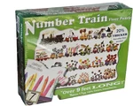 Melissa & Doug Number Train Floor Jumbo Jigsaw Puzzle #425 21 Pieces 9FT Long. Fixed Price $24.95.
