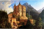 Castle Hohenschwangau Ravensburger 3000 Piece Jigsaw Puzzle 1985 Complete No Box. Fixed Price $64.99.