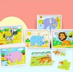 Wooden Jigsaw Puzzles For Kids Age 2 3 4 5 Toddler Toys, Preschool Set 6. Fixed Price $14.99.