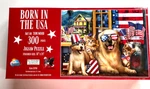 Sunsout 300 Piece Jigsaw Puzzle Born In The Usa - Patriotic Dogs New & Sealed. Fixed Price $15.88.
